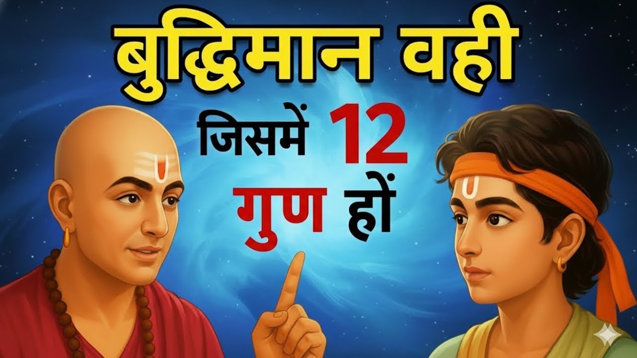 बुद्धिमान व्यक्ति में ये 12 लक्षण होते हैं | chanakya niti | Signs Of intelligent Person