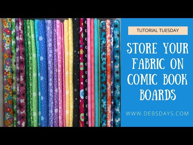 Sewing Tip- Use Magazine Boards to Organize Fabric – LaCartera Designs