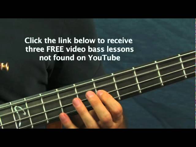 Beginner Bass Lesson Feel Good Inc Gorillaz Youtube