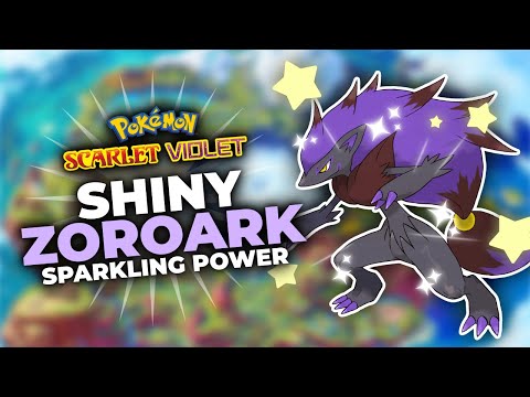 Shiny Zoroark (Sparkling Power) in Pokemon Scarlet & Violet