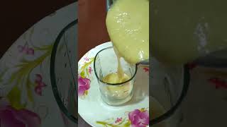 Mango and banana milkshake youtubeshorts