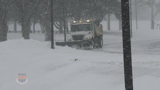 Offutt AFB Snow removal 2024
