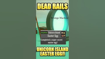 I Found the Secret Unicorn Island in Dead Rails 🦄🔥  #shorts #roblox #deadrails