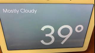 Whats The Weather Google Home Hub
