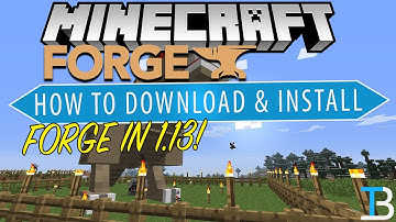 How To Download & Install Forge in Minecraft 1.13 (Beta) - Get Forge Mods in 1.13!