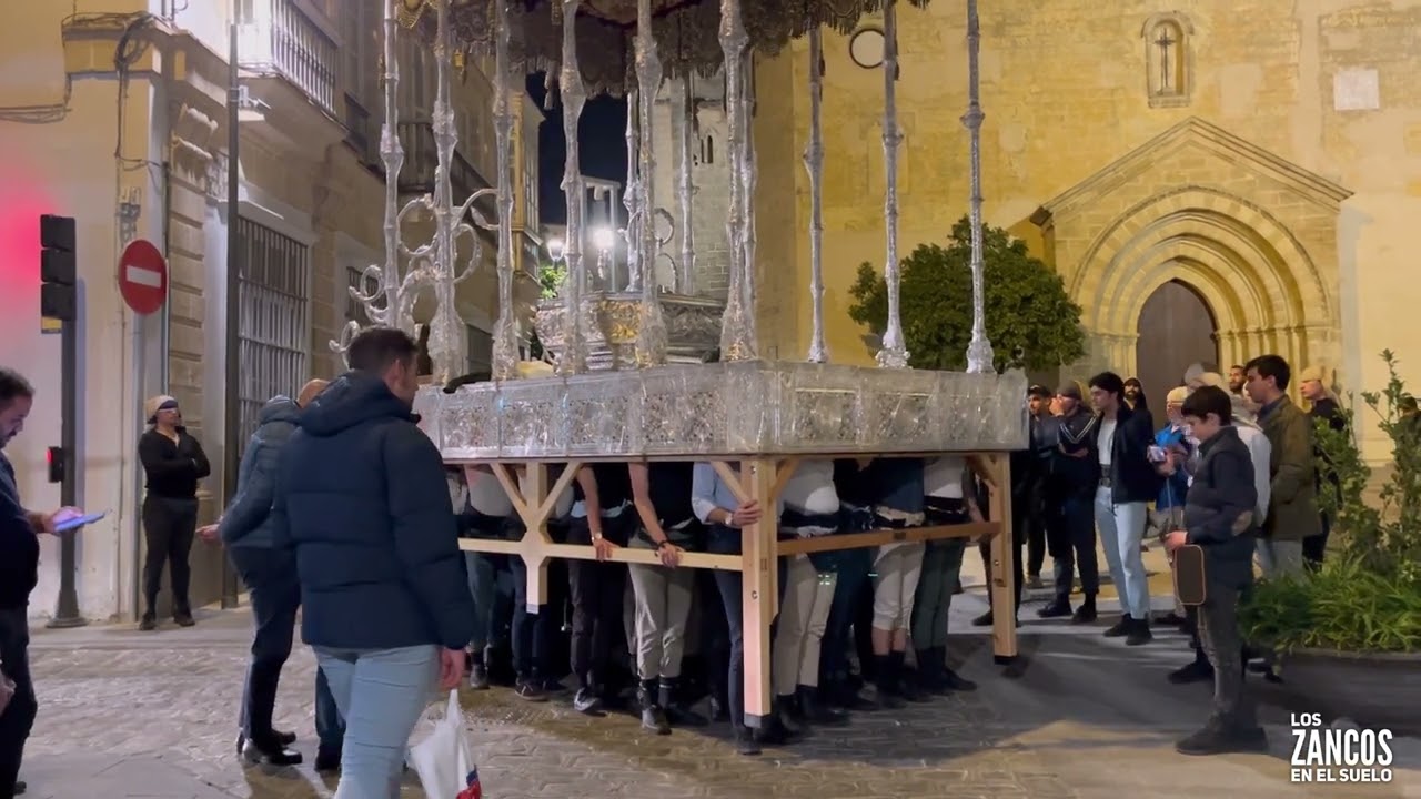 Ensayo Cuadrilla Virgen del Socorro Hermandad de la Viga 18 febrero 2023 Jerez