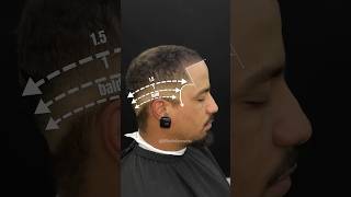 Fading down method better than fading up #barber #fade #taper #howto #tutorial