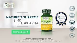 Natures Supreme Multivitamin For Men Ürününü Keşfedin