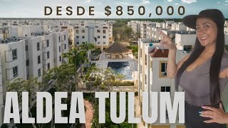 Conoces aldea tulum? departamentos desde $850,000 pesos