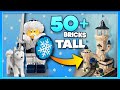 I built a massive lego frozen tower 