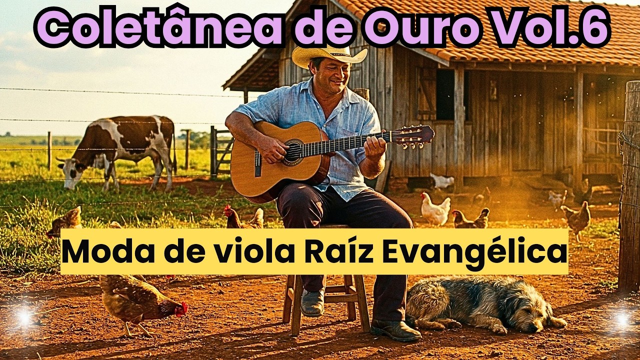 VIOLA SERTANEJA EVANGÉLICA - Só as Melhores de Viola Vol.6 | Sertanejo Raiz Bíblico