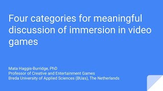 Part 3/6 - Spatial Immersion