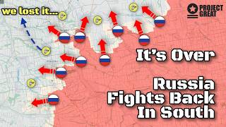 Its Over. Russia Fights Back In South. Ukraine Losing Recaptured Areas Kostyantynivka Situation.