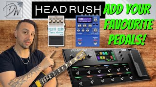 HeadRush FX Loop - Add Your Favourite Effects Pedals - SY200 - Tera Echo