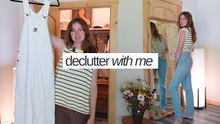 Entire Closet Clean Out 👖✨ Small Wardrobe Tips + Try-ons