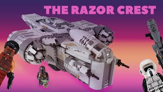 Self-Building LEGO - The Razor Crest (75292) from The Mandalorian