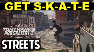 Streets: How to Collect S-K-A-T-E | Tony Hawk's Pro Skater 1+2 (Gameplay Walkthrough) screenshot 4