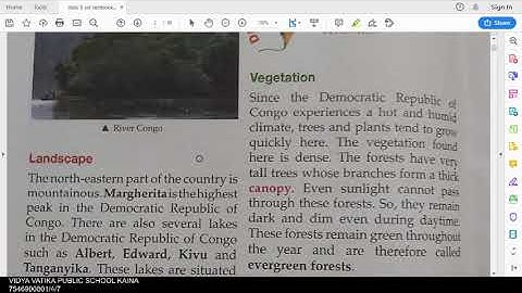 class 5 sst chapter 6 the congo region part 1