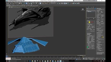3d modeling modeling a spaceship in Max 2