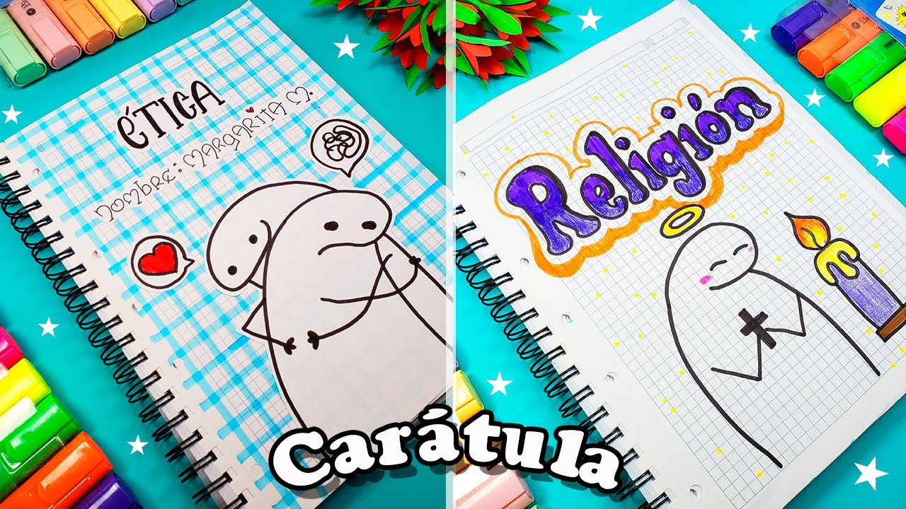 CARÁTULA DE ÉTICA Y RELIGIÓN / PORTADAS PARA TUS CUADERNOS DE FLORK - Flork  cover - thptnganamst.edu.vn