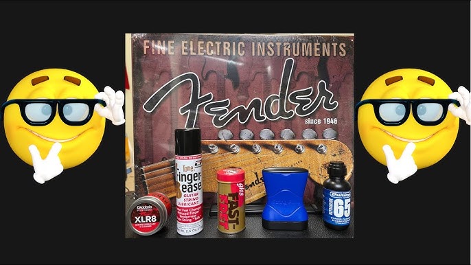 Guitar String Cleaners and Lubricators - Fast Fret, Finger Ease, Dunlop  System 65 
