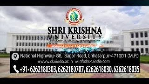 𝑺𝒉𝒓𝒊 𝑲𝒓𝒊𝒔𝒉𝒏𝒂 𝑼𝒏𝒊𝒗𝒆𝒓𝒔𝒊𝒕𝒚 - 𝑯𝒊-𝑻𝒆𝒄𝒉 𝑼𝒏𝒊𝒗𝒆𝒓𝒔𝒊𝒕𝒚 𝒊𝒏 𝑩𝒖𝒏𝒅𝒆𝒍𝒌𝒉𝒂𝒏𝒅