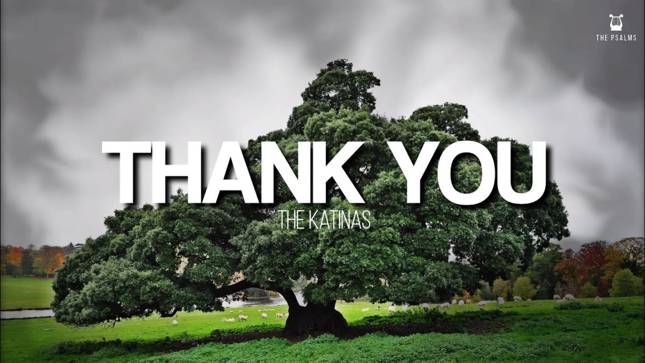 Thank You - The Katinas  (Lyrics Video)