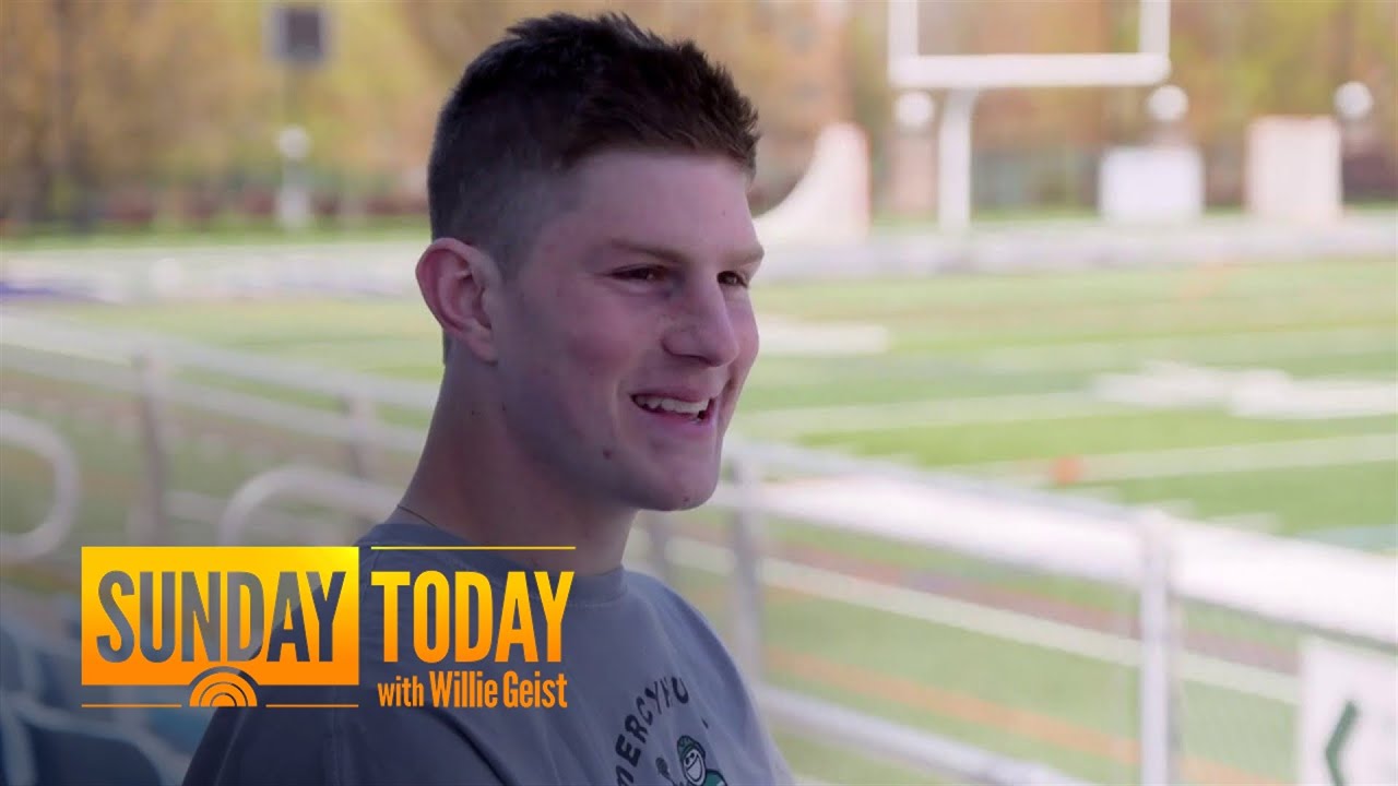 Lacrosse player makes miracle recovery after heart transplant