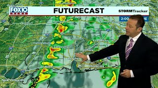A line of storms for our Tuesday afternoon…