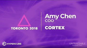 Blockchain Futurist Conference interview with Amy Chen, Cortex COO