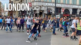 London Walk | PICCADILLY CIRCUS to Covent Garden | WEST END | London tour (April 2022) [4K HDR]