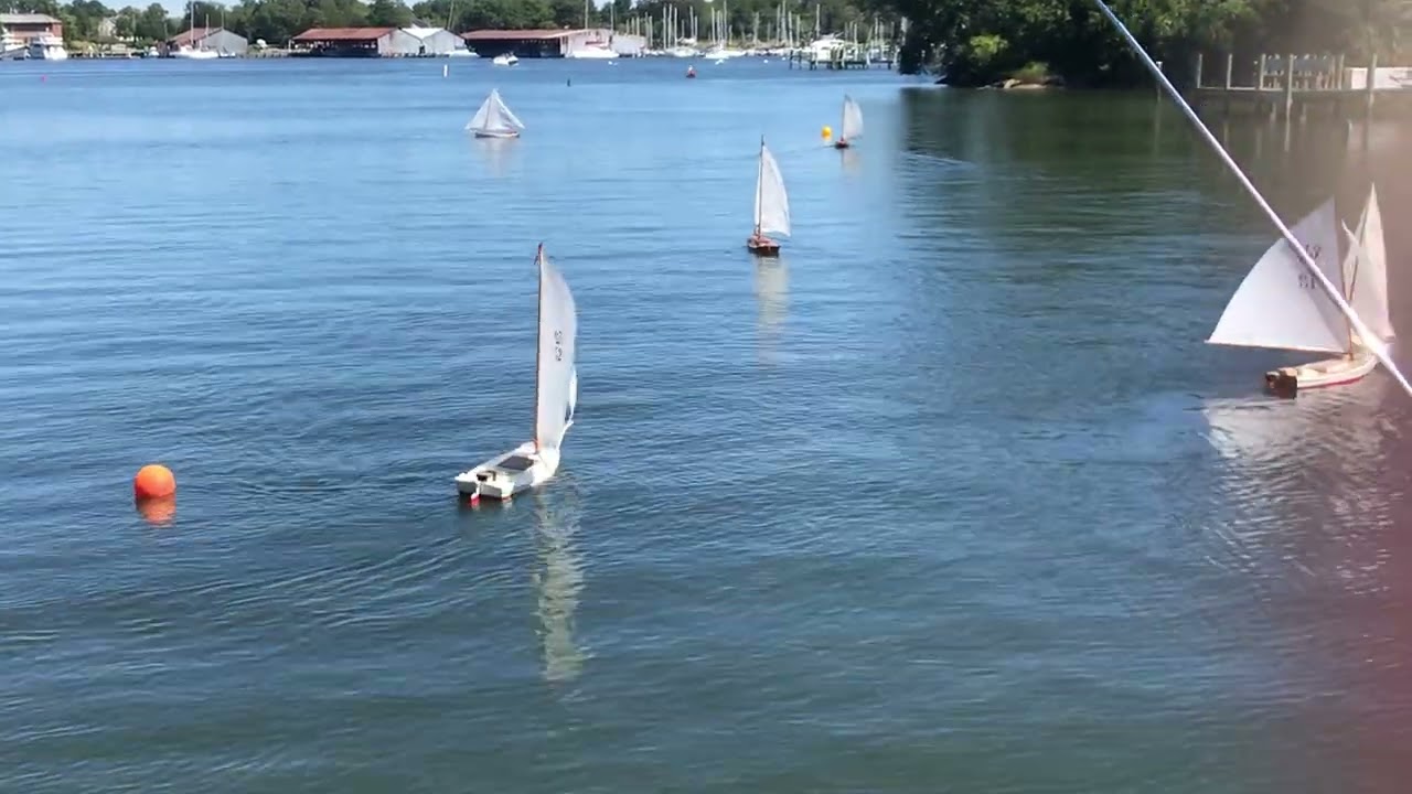 R/C Skipjacks racing