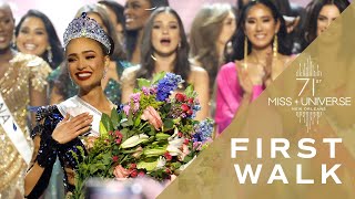 R&#39;Bonney Gabriel&#39;s FIRST WALK as Miss Universe! | Miss Universe