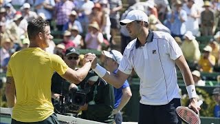 Davis Cup 2016 | John Isner Beats Sam Groth