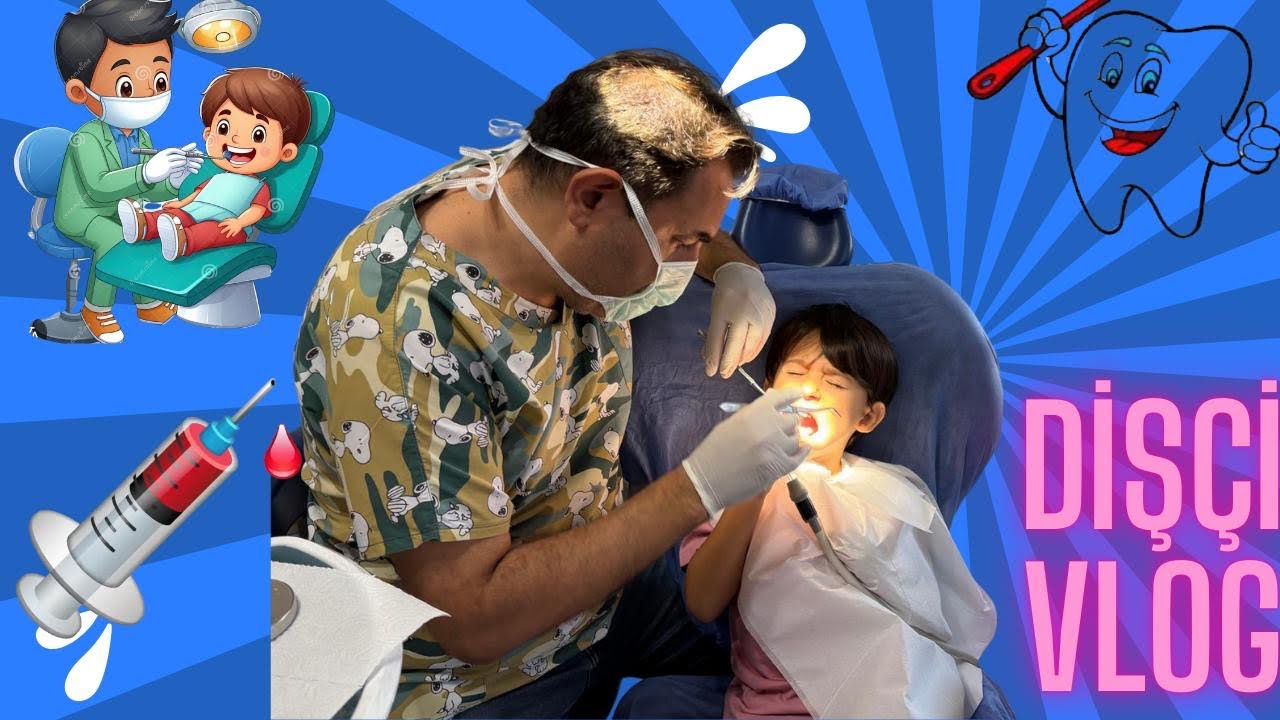 DİŞÇİ VLOG ! BUĞRA ÇOK KORKTU 😱@elifsinemtv @KuzeyElif @SeseGel @turkpro2022 #keşfet #funny 