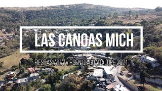 Las Canoas Michoacán. Procesión 12 De Diciembre 2021 (4K)