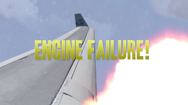 FlightGear: A330 Engine Failure, Crash Landing And Explosion!