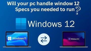 Can YOUR Computer Handle Windows 12