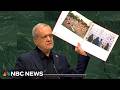Iranian president claims they are 'victims of terrorism' in United Nations speech