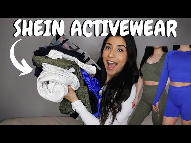 $300 SHEIN Activewear Try-On Haul  Affordable & Stylish Gym Outfits for  Every Age Group 
