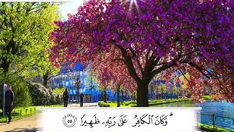 ماتيسر من سورة الفرقان بصوت القارئ عبدالملك الهتاري