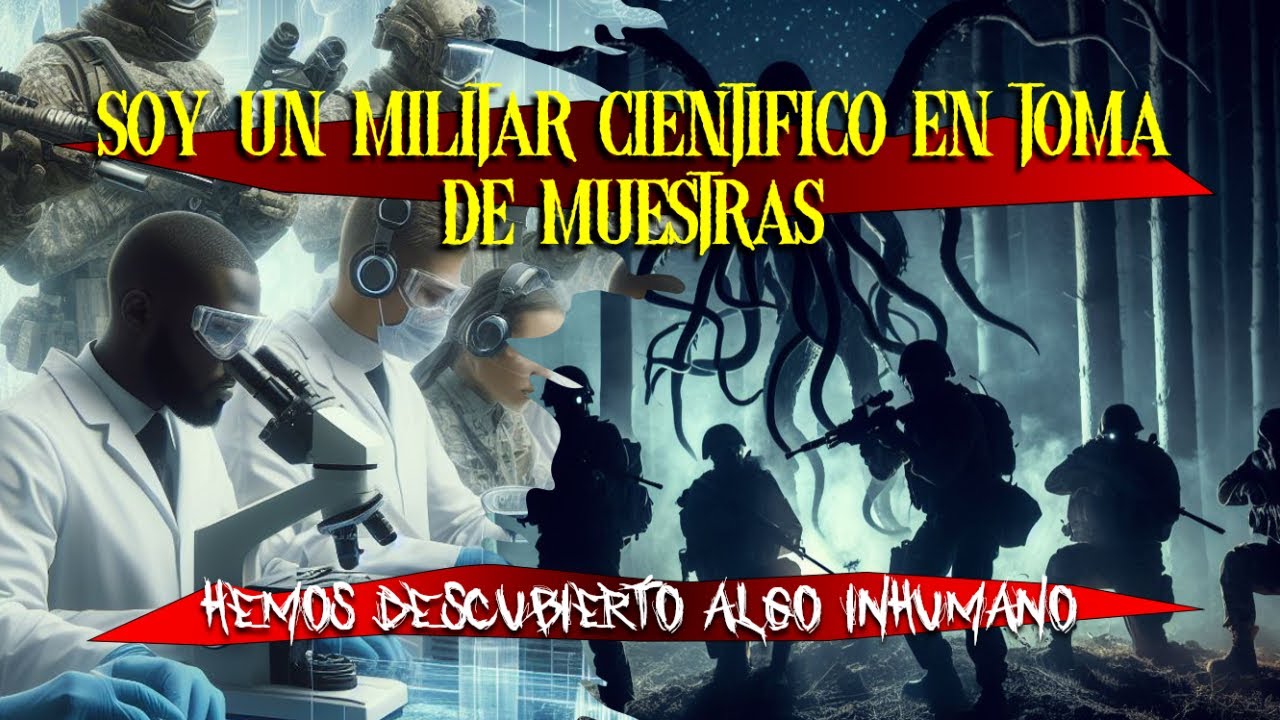 Soy un militar científico en una misión obteniendo muestras. Hay algo ...