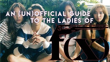 a guide to the lovely ladies of f(x)