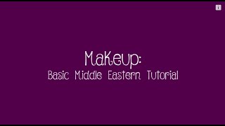 Middle Eastern Makeup Tutorial for The Path To Performing by Adelaide Marcus