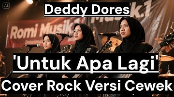 Untuk Apa Lagi - Deddy Dores [Cover Rock Versi Cewek] Trending No.1 Di TikTok