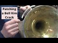 Patching a Bell Crack: Restoring an Antique French Horn #4