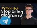 Aiogram 3 vs 2: Modern Bot Architecture Explained (Python)