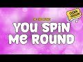 The Chipmunks You Spin Me Round Like A Record Clean Lyrics mp3