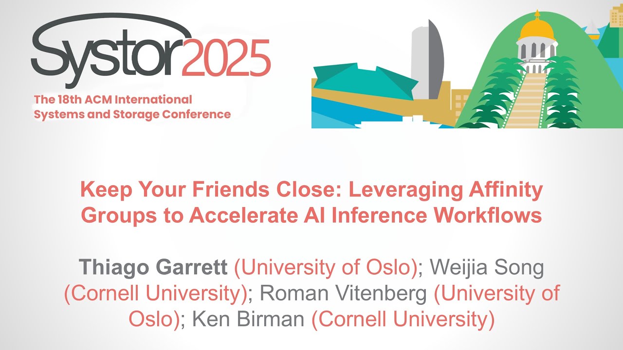 Keep Your Friends Close: Leveraging Affinity Groups to Accelerate AI ...
