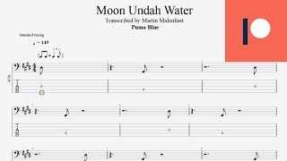 Puma Blue - Moon Undah Water (bass tab)
